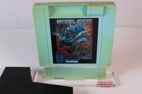 Crystal Mines (Nintendo Entertainment System, NES) Authentic, Cart and Sleeve
