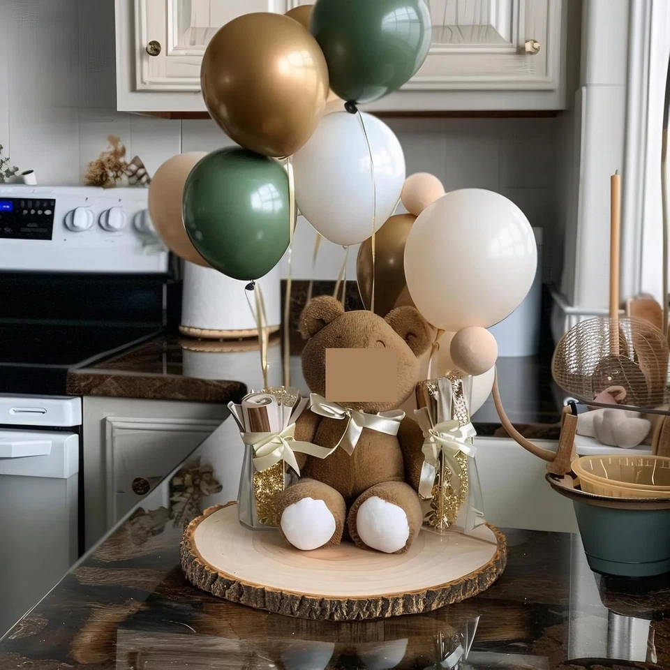 10 piezas grandes rebanadas de madera sin terminar para centros de mesa rondas de madera de 8-9 pulgadas para  Foto 4 de 4