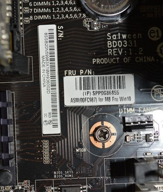 Lenovo ThinkStation P520 Server INTEL XEON W-2135 3.7GHz 64GB 512GB SEE NOTES - Image 3 of 4