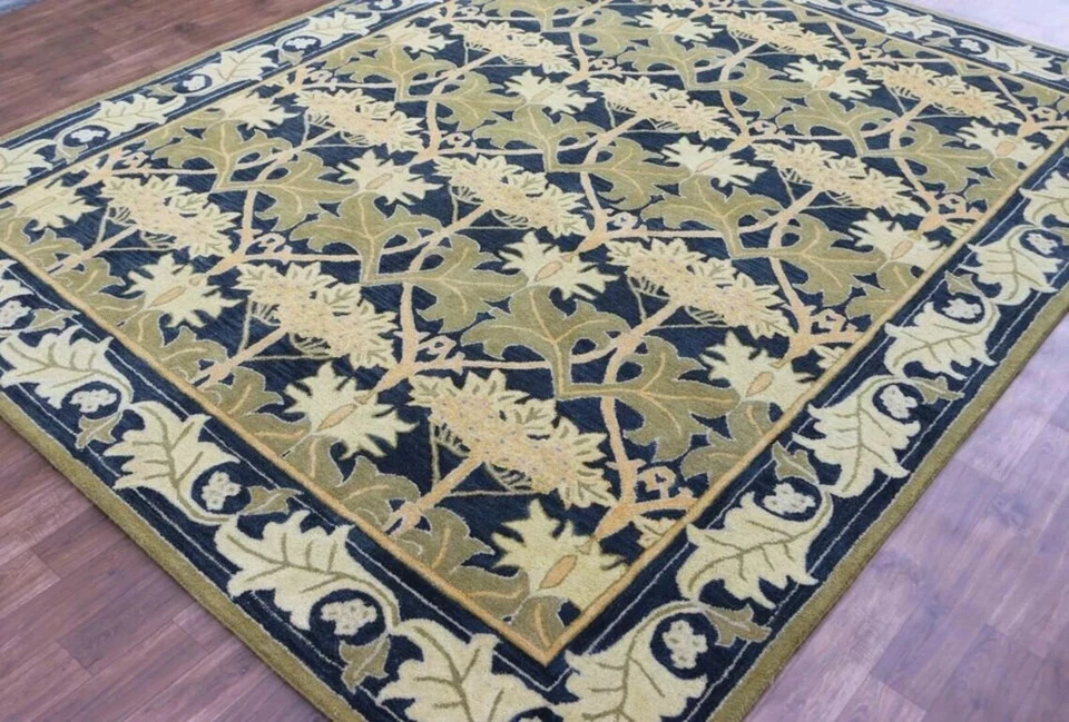 100% Wool Area Rugs Hand Tufted Nz Wool Rug, Modern Handmade Tufted - Image 2 of 4