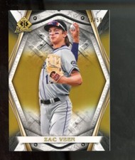 2022 Bowman Bowman Invicta Gold Refractor /50 Zac Veen #BI-17