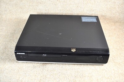 Samsung BD-P1400 HD Blu-Ray/DVD Player - Blue Line - Fully Tested - HD - Black