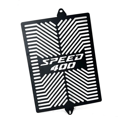 NUEVO Protector de cubierta de rejilla de radiador para Triumph Speed 400 2024 negro - Imagen 2 de 8