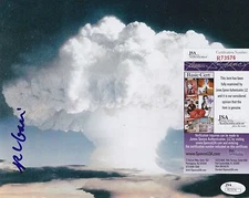 Richard Garwin signed 8x10 Photo w/ JSA COA #R73576 Hydrogen Bomb Designer 