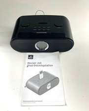 Wecker mit ipod Dockingstation TCM 260123 schwarz 30pin