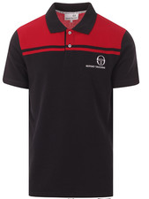 Sergio Tacchini Mens Retro 80's Polo Brand New With Tags Size Medium