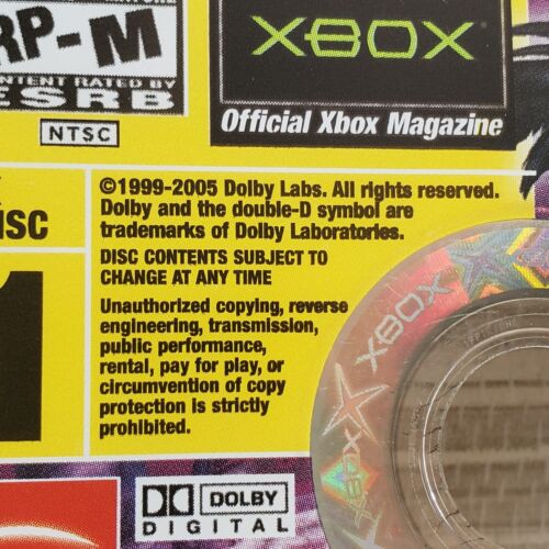 Xbox Magazine Demo Disc Only 51 Castlevania Curse of Darkness Revolution Pac-Man - Picture 3 of 6