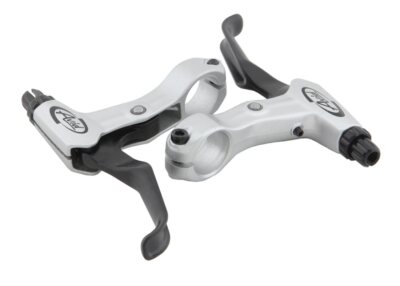 Avid FR-5 Bremshebelpaar für V-Brakes, silber, mit Laserlogo, NEU