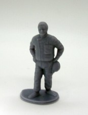Greenhills Slot Car Vintage Driver with Helmet - Unpainted - 1:43 Scale - NEW -