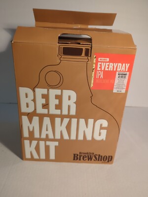 Brooklyn Brew Shop Everyday IPA Beer Making Kit: All-Grain Starter Set With Reus