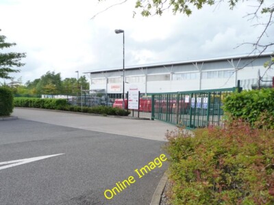 Photo 6x4 Entrance to Combisafe, Cheaney Drive Grange Park/SP7655 This c c2013