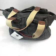 Mom Bag Convertible Tote Diaper Bag Gray Multifunctional NEW