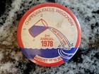 1978 CHIPPEWA FALLS, WISCONSIN ~ Pure Water Days Pinback Button ~ Leinenkugels  — photo 4