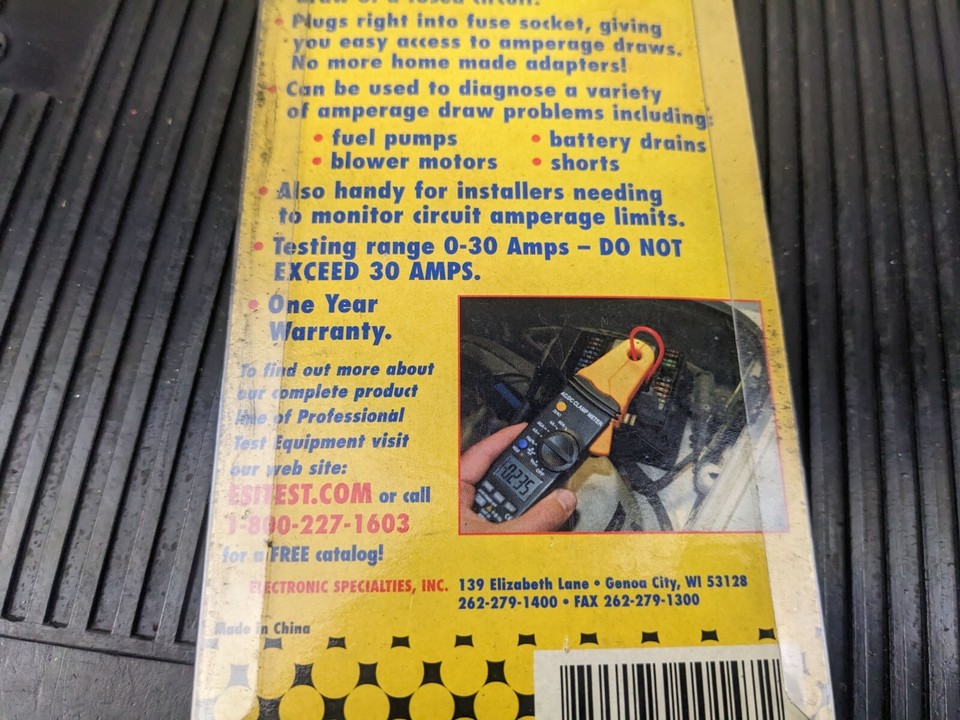 #bb823 Electronic Specialties 307M Fuse Buddy Current Loop (Mini) | eBay