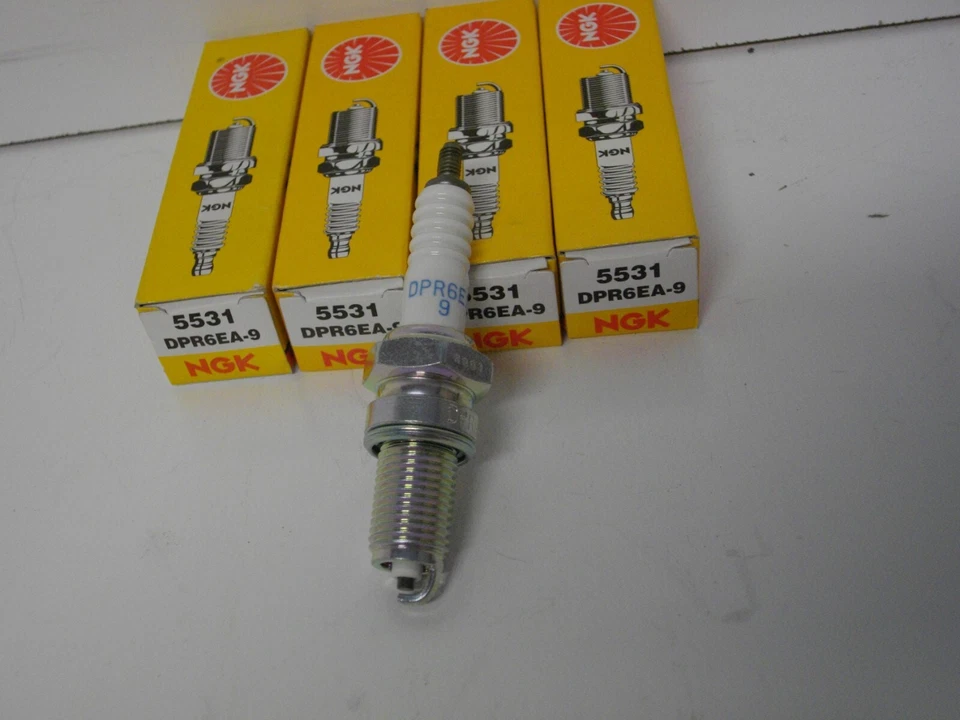 NGK 5531 / DPR6EA-9 spark plug  pack of 4 each - Image 3 of 4