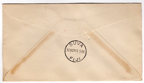 FAM 19-22 PAA Clipper Flight Noumea - Suva Fiji 1941 - Picture 2 of 2
