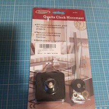 Mudder Quartz Clock Movement, (weiß) Uhrwerk, Original Verpackt