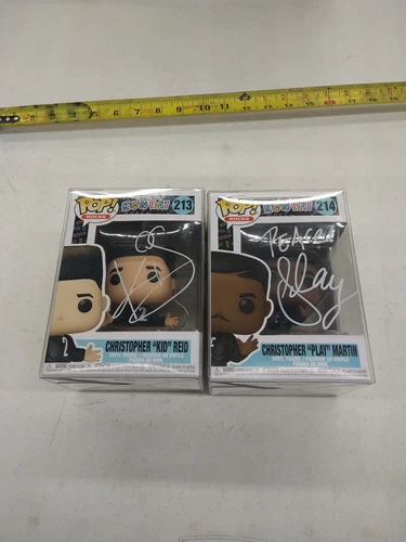 Funko Pop Kid ‘N’ Play Dual Signed Christopher Reid & Christopher Martin JSA 