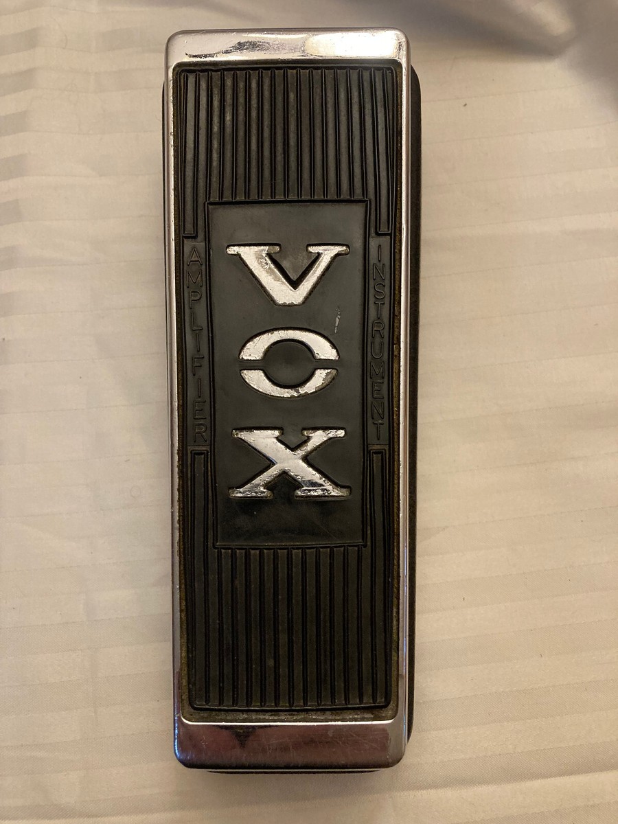 Vintage 1960's Vox Clyde McCoy Wah Pedal - Made In Italy | eBay