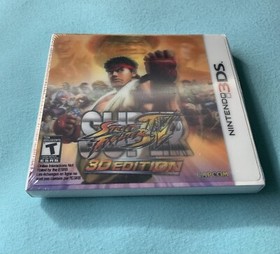Street Fighter IV (Nintendo 3DS) in Rare Find Condition for VGA grading