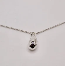 Tiffany & Co. Sterling Silver 925 Necklace with Teardrop Design