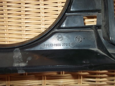 Frontziergitter rechts BMW 7er E23 Original-Neuteil 511319002720  