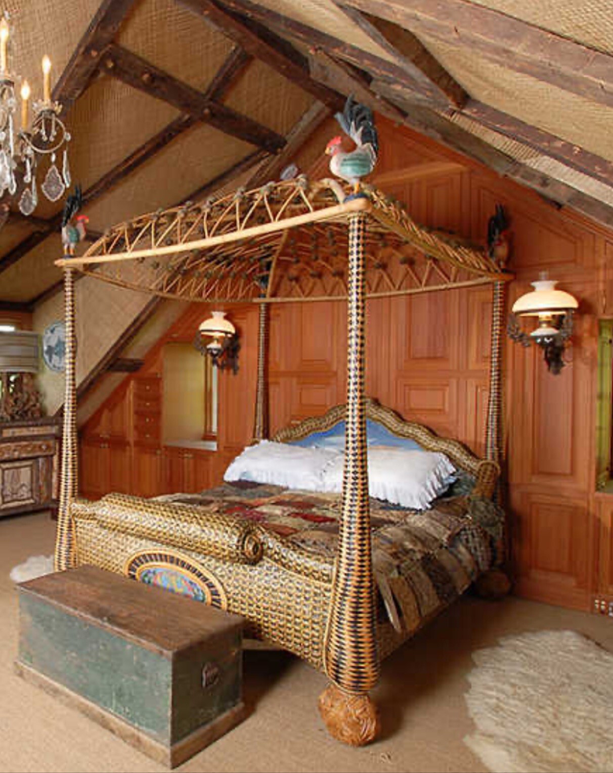 Mackenzie Childs King Bed Canopy eBay
