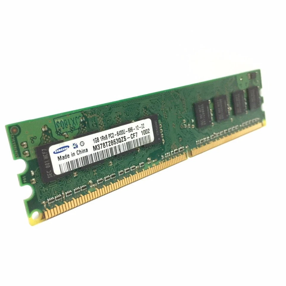 1GB PC2-6400U DDR2 800MHz CL6 1.8V 240pin intel Desktop Memory RAM For Samsung - Image 2 of 4