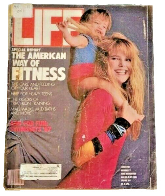 February, 1987 LIFE Magazine Christie Brinkley 1980s Adds ads FREE SHIP Feb 2