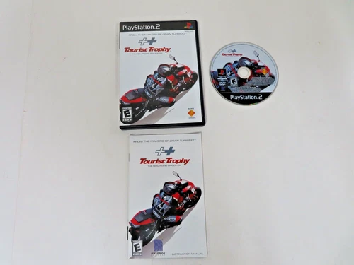 TOURIST TROPHY RIDING SIMULATOR COMPLETE SET - SONY PLAYSTATION 2 PS2 VIDEO GAME