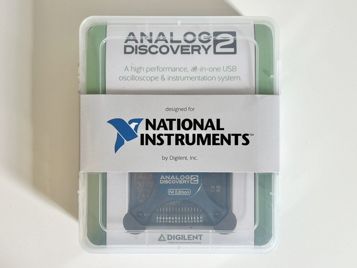 Digilent Analog Discovery 2 NI Edition USB Oscilloscope