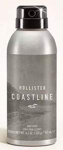 hollister coastline body spray