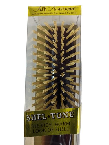 Vtg All American Brush Co. Shel Tone Hair Fuller Brush Era Comb NIB Salon Barber - Picture 2 of 9