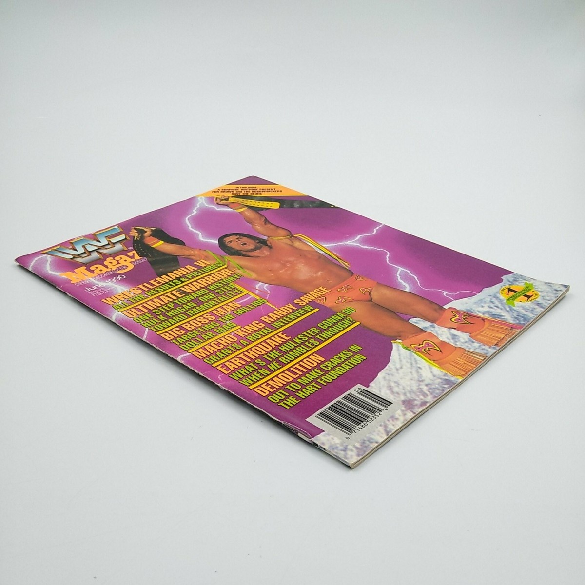 WWF World Wrestling Magazine - June 1990 Vol. 9 No. 6
