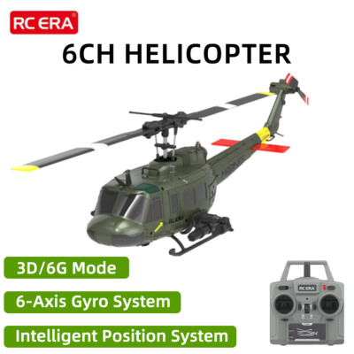 RC ERA C032 Huey UH-1 RC Hubschrauber 1/48 Gyro 6CH 3D One-key Inverted Flight