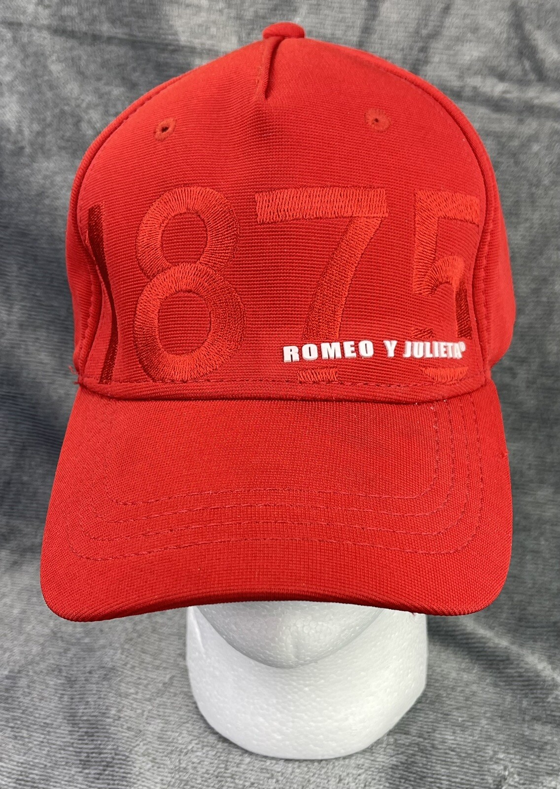 Romeo Y Julieta Red Hat Adjustable Cap Lid Baseball C… Gem