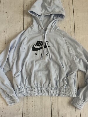 cropped nike air hoodie