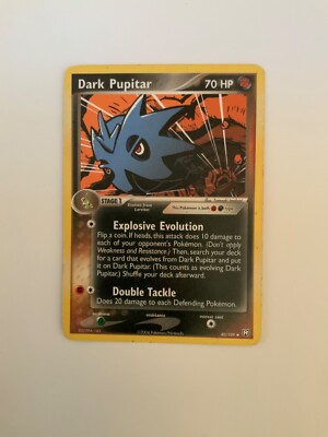 dark pupitar pokemon card Dark Pupitar Pokmon TCG Cards for sale