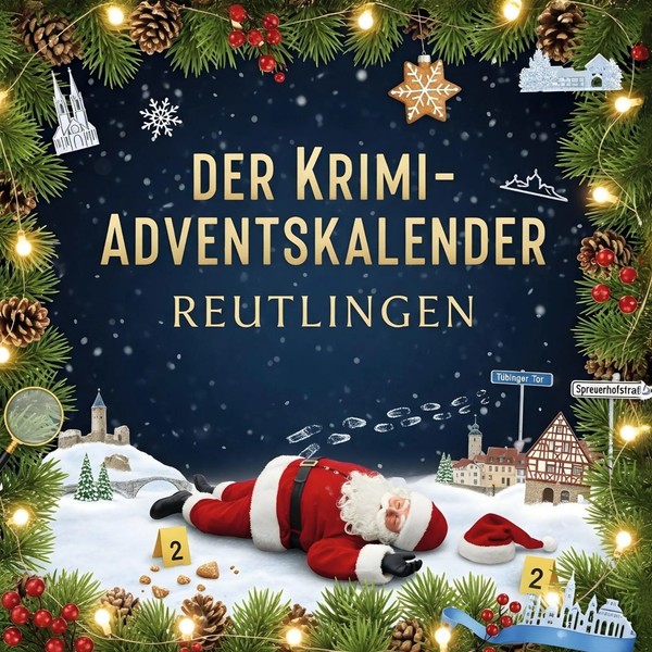 Der Krimi-Adventskalender Reutlingen MordsverdäChtig In 24 Akten Ben Hartmann-image