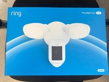 Ring Floodlight Cam Wired Plus Surveillance Camera - White