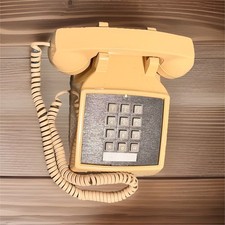 Cortelco Beige Corded Telephone 002500-ASO-CPK 1996