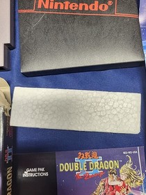 Double Dragon II: The Revenge (NES, 1990) complete with poster and tested