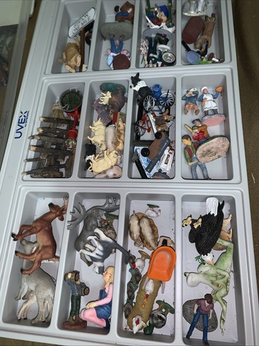 Schleich Le max  Railroad Decoration Animal Miniature Lot