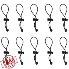 HARFINGTON 10pcs 15cm cable ties, Black
