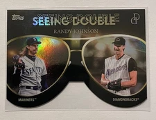 2025 Topps Dynamic Duals Seeing Double Randy Johnson #SD-03 Mariners D-Backs SP