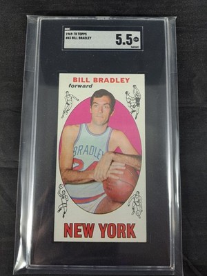 1969-70 Topps Bill Bradley New York #43 SGC 5.5