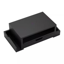 Monitor Stand Riser and Desk Organizer with Drawer and Pen Holder for Laptop and