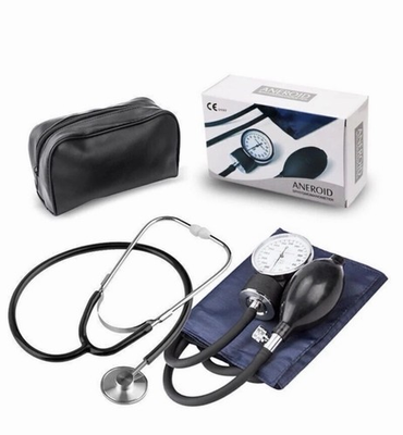 #ad #ad Manual Blood Pressure Monitor Kit Adult Arm with Stethoscope Portable Case NEW $14.99