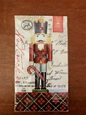 NIP Michel Design Works Nutcracker Sweet Hostess Napkins - Retired
