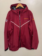 Nike NFL Washington Commanders Team Issue Storm FIT Rain Sideline Jacket Men 2XL